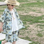 【100-170cm】セットアップ 男の子 折り襟 2点セット おしゃれ - 画像 (4)