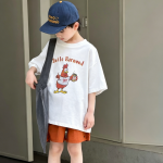 【90-160cm】半袖Tシャツ 男の子 カートゥーン ゆったり - 画像 (4)