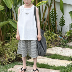 【100-170cm】パンツ 男の子 ボーダー柄 カジュアル 合わせやすい - 画像 (4)