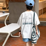 【90-160cm】半袖Tシャツ 男の子 プリント シンプル 合わせやすい - 画像 (4)
