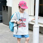 【90-160cm】半袖Tシャツ 男の子 軽量 トレンド 通気性抜群 - 画像 (3)