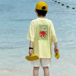 【90-160cm】半袖Tシャツ 男の子 カートゥーン プリント 通気性拔群 - 画像 (3)