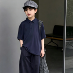 【100-170cm】半袖Ｔシャツ 男の子 ポロシャツ 無地 シンプル - 画像 (6)