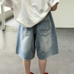 【100-170cm】ショートパンツ 男の子 デニム 軽量 カジュアル - 画像 (6)