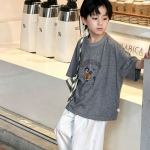 【100-170cm】半袖Ｔシャツ 男の子 カートゥーン ストリート風 - 画像 (5)