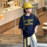 【90-160cm】半袖Ｔシャツ 男の子 英字 クール トレンド - 画像 (5)