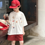 【100-170cm】半袖Tシャツ 男の子 カートゥーン ゆったり - 画像 (5)
