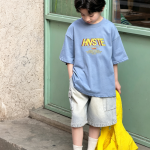 【100-170cm】ショートパンツ 男の子 デニム カーゴパンツ ファッション - 画像 (5)