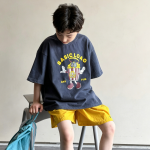 【90-160cm】半袖Tシャツ 男の子 プリント カジュアル ストリート風