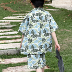 【100-170cm】セットアップ 男の子 折り襟 2点セット おしゃれ - 画像 (5)