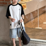 【100-170cm】パンツ 男の子 デニム ダメージジーンズ トレンド - 画像 (5)