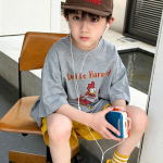 【90-160cm】半袖Tシャツ 男の子 カートゥーン ゆったり - 画像 (5)