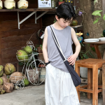 【100-170cm】ベスト 男の子 薄手 通気性拔群 シンプル - 画像 (5)