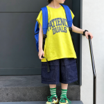 【100-170cm】ハーフパンツ 男の子 デニム 韓国風 履きやすい - 画像 (5)
