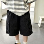 【100-170cm】ショートパンツ 男の子 ポケット付き カーゴパンツ - 画像 (6)