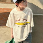 【90-160cm】半袖Tシャツ 男の子 シンプル 韓国風 ゆったり - 画像 (6)