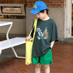 【90-160cm】半袖Tシャツ 男の子 プリント カートゥーン かわいい - 画像 (6)