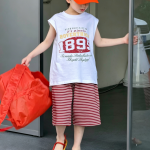 【100-170cm】パンツ 男の子 ボーダー柄 カジュアル 合わせやすい - 画像 (6)