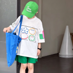 【100-170cm】半袖Tシャツ 男の子 プリント 合わせやすい