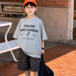【90-160cm】半袖Tシャツ 男の子 英字 シンプル トレンド - 画像 (6)