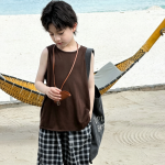【100-170cm】ベスト 男の子 薄手 通気性拔群 シンプル - 画像 (6)