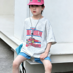 【90-160cm】半袖Tシャツ 男の子 軽量 トレンド 通気性抜群 - 画像 (5)