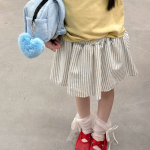 【80-130cm】ショートパンツ 女の子 レイヤード 韓国風 - 画像 (2)