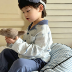 【90-150cm】ルームウェア 折り襟 カートゥーン - 画像 (4)