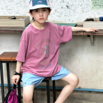 【90-160cm】半袖Tシャツ 男の子 通気性拔群 プリント カジュアル - 画像 (4)