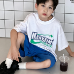 【90-160cm】半袖Tシャツ 男の子 英字 通気性拔群 ゆったり - 画像 (6)