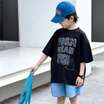 【90-160cm】半袖Tシャツ 男の子 プリント ストリート風 - 画像 (6)
