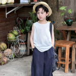 【100-170cm】ベスト 男の子 薄手 通気性拔群 シンプル - 画像 (7)