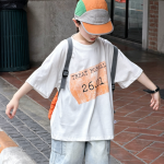 【90-160cm】半袖Tシャツ 男の子 ゆったり シンプル - 画像 (5)