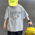 【90-160cm】半袖Tシャツ 男の子 かわいい シンプル 合わせやすい - 画像 (5)