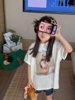 【90-160cm】半袖Tシャツorショートパンツ 女の子 ゆったり トレンド - 画像 (9)