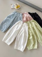 【100-170cm】パンツ 女の子 韓国風 ゆったり 通気性 合わせやすい - 画像 (16)