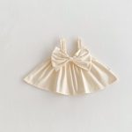 【73-100cm】セットアップ ベビー ビッグリボントップス＆パンツ - 画像 (5)