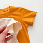 【66-90cm】ロンパース ベビー 半袖 Mondayプリント - 画像 (7)