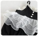 【66-90cm】ロンパースワンピース ベビー チュール - 画像 (9)