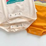 【66-90cm】ロンパース ベビー 半袖 Mondayプリント - 画像 (10)