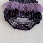 【66-90cm】ロンパースワンピース ベビー キャミ蝶結び - 画像 (12)