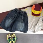 【100-170cm】ハーフパンツ 男の子 デニム カジュアル - 画像 (5)