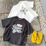 【90-160cm】半袖Tシャツ 男の子 カートゥーン プリント 韓国風 - 画像 (8)