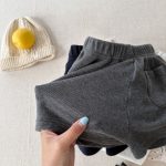 【80-130cm】ショートパンツ 女の子 英字 プリント シンプル - 画像 (10)