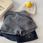 【80-130cm】ショートパンツ 女の子 英字 プリント シンプル - 画像 (12)
