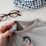 【90-160cm】半袖Tシャツ 女の子 プリント カートゥーン かわいい - 画像 (9)