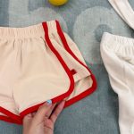 【80-130cm】ショートパンツ 女の子 ボーダー柄 かわいい - 画像 (9)