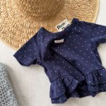 【80-130cm】半袖Ｔシャツ 女の子 フリル ストレッチで快適 おしゃれ - 画像 (7)