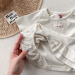【80-130cm】半袖Ｔシャツ 女の子 フリル ストレッチで快適 おしゃれ - 画像 (10)