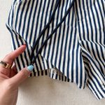 【80-130cm】ショートパンツ 女の子 ストライプ ストリート風 - 画像 (13)